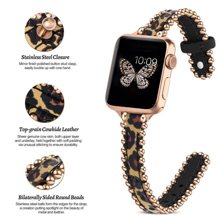 Cureaua piele Apple Watch 42mm 44mm 45mm*