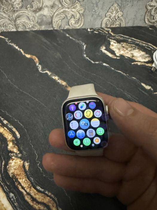 apple watch 8 45mm 97% акб starlink ceramik alumin
