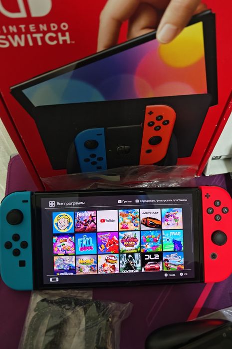 Nintendo switch Oled с онлайн играми