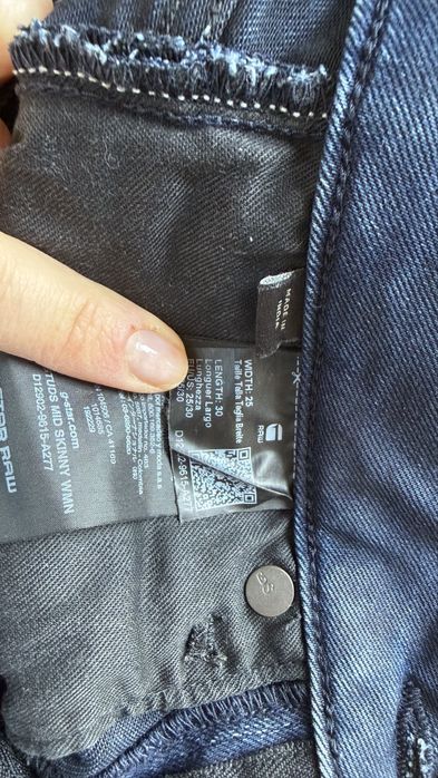 GStar RAW 3301 Mid Skinny Woman размер W25 L30