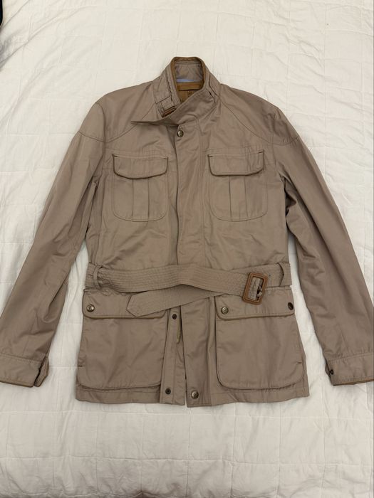 Мужской тренч Massimo Dutti