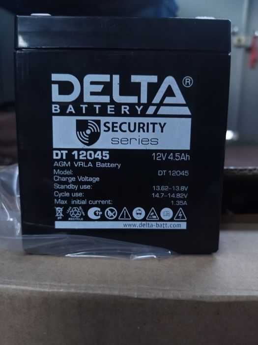 Аккумулятор DELTA 12V9AH/12V4.5AH