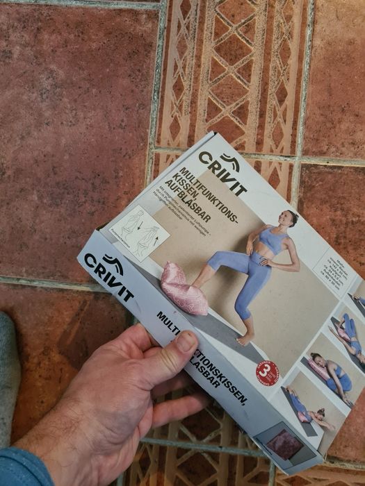 Perna gonflabila Yoga cu pompa inclusa