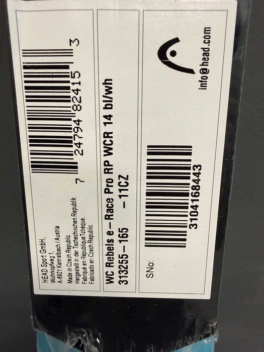 schi noi head wc rebels e-race pro L165cm