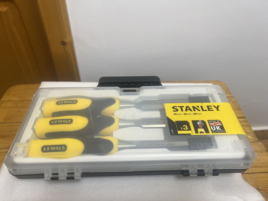 Noi Stanley  set de 3 dalti dynagrip pentru lemn 10/15/20 mm