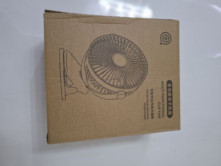 Mini Ventilator Stol Ustiga Quyiladigan Qisqichli