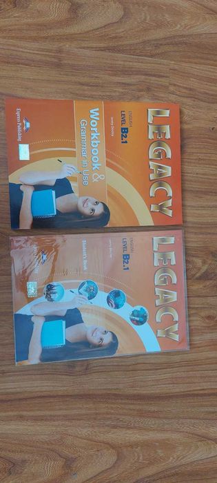 Учебник + учебна тетрадка Legency B2.1