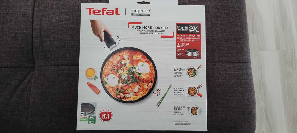 Set 4 piese Tefal Ingenio Emotion L897S455,