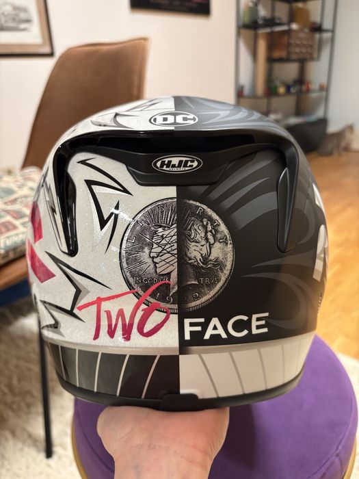 Moto helmet HJC - DC Comics Two Face