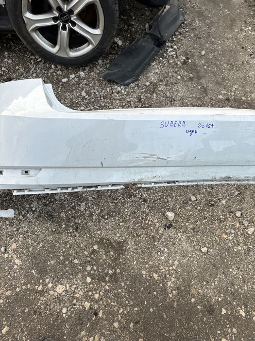 Оригинална задна броня за Skoda Superb седан от 2015-19 г 3v5807421