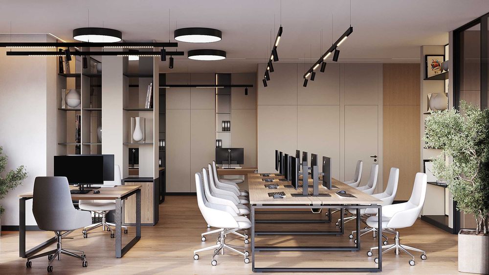 Панорамный офис 118 м² в Piramit Tower — 16 этаж, угловой (55)