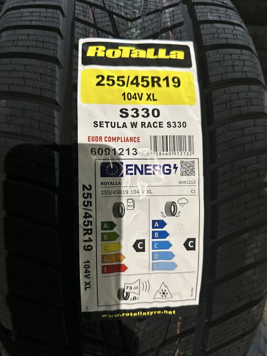 Нови Зимни Гуми ROTALLA SETULA W RACE S330 255/45R19 104V XL БОРД 2554519