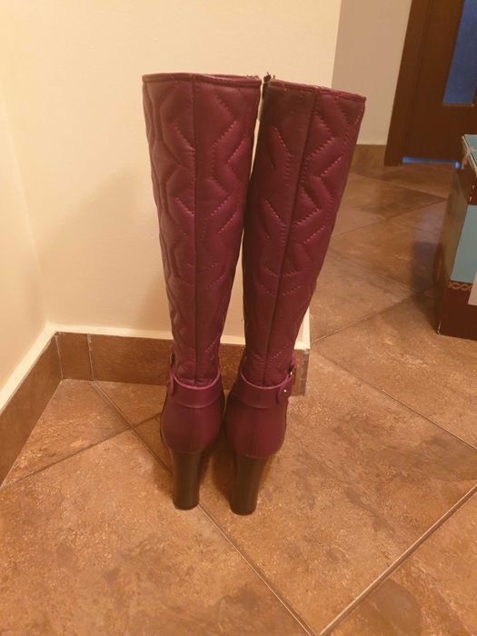 Cizme dama din piele