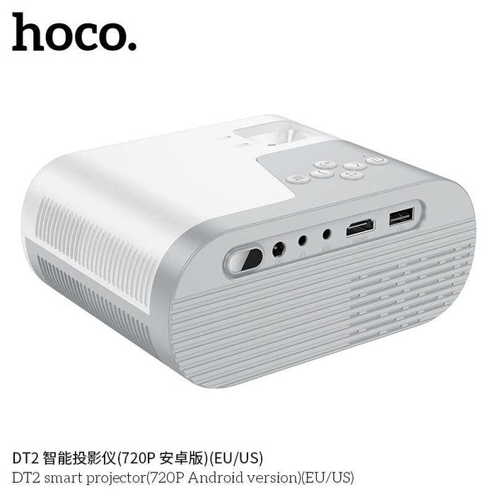 Hoco DT2 Smart Умный проектор (версия Android 720P Full HD) (US/ЕС)