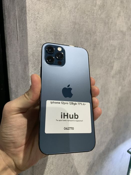 Iphone 12 pro blue 128 gb 77%