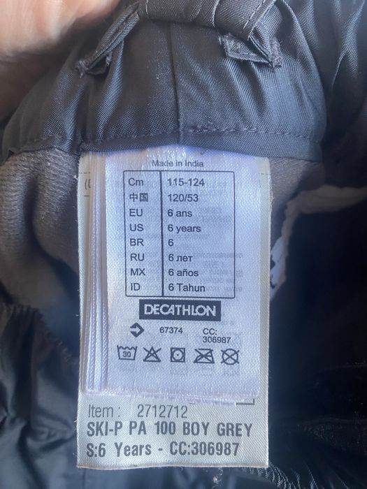 Pantaloni de ski impermeabili Wedze