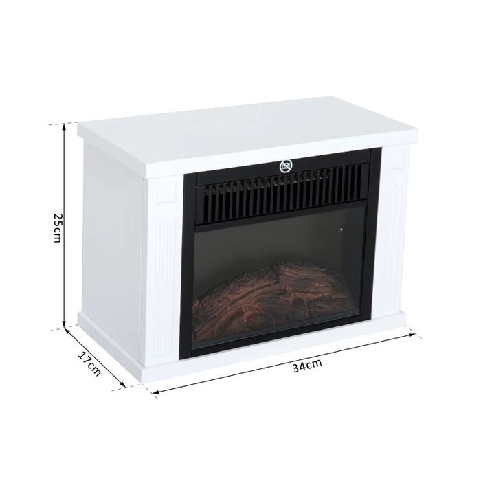 Електрическа камина с термо регулатор, 2 нива  600/1200 W, Компактна