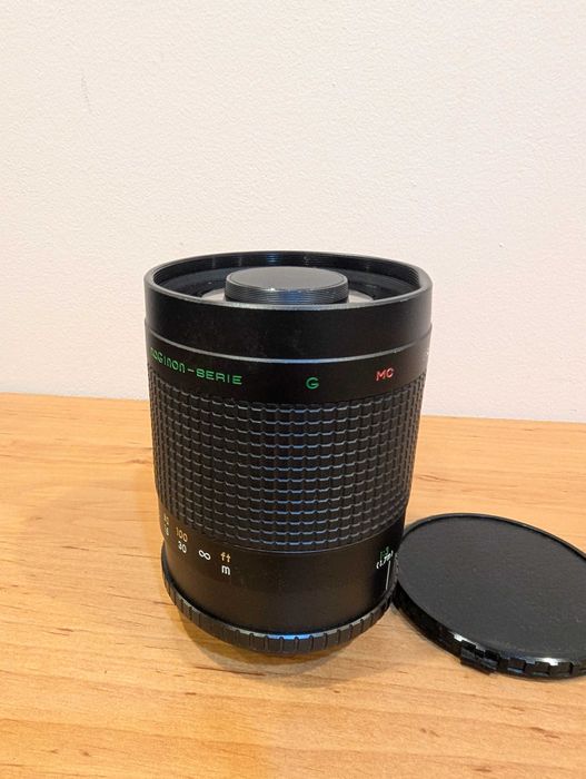 Obiectiv catadioptric Maginon 500mm f8 MC cu montură pe filet T2