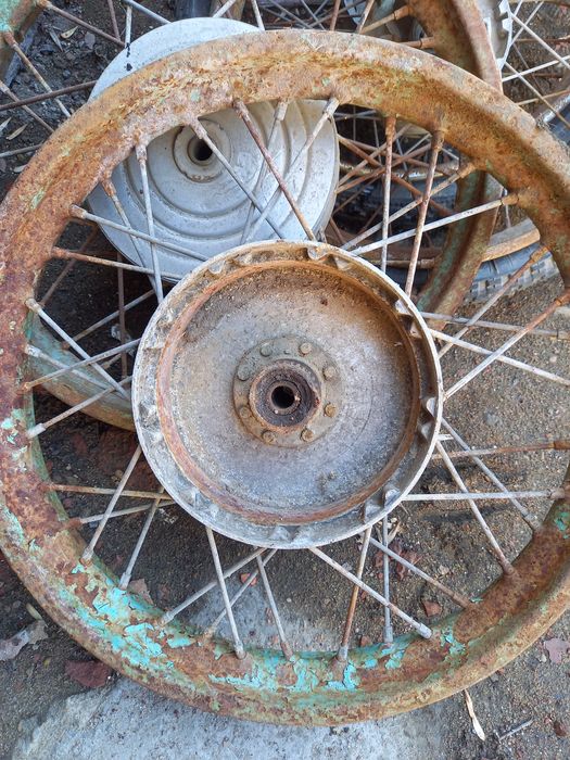 Колесо на мотоцикл