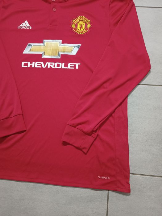 Adidas Manchester United 2017-18 LongSleeve Home kit