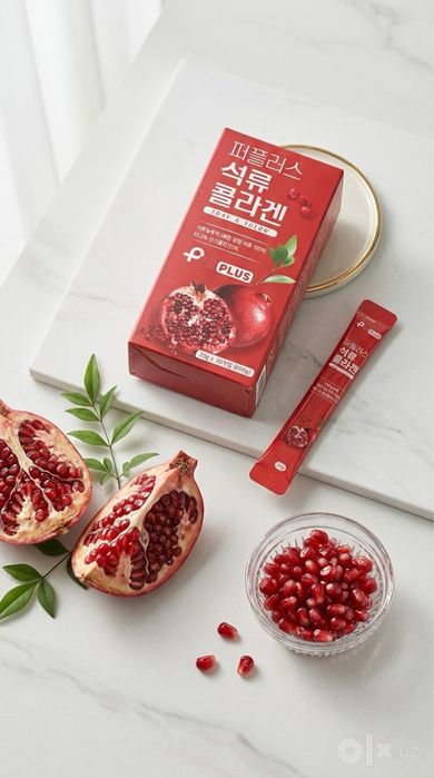Коллаген со вкусом граната в виде желе