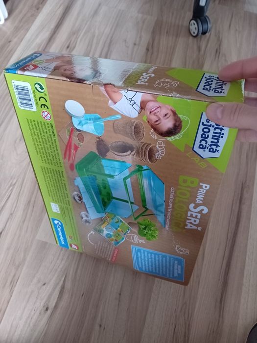 joc nou sigilat stiinta joaca clementoni lab prima mea sera biologica