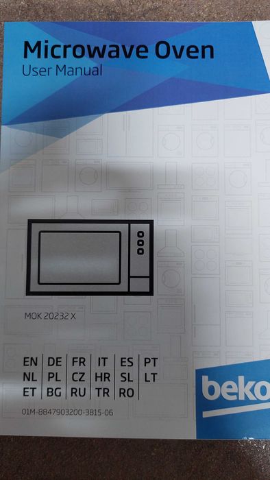 Kit montaj cuptor cu microunde incorporabil BEKO MOK20232X