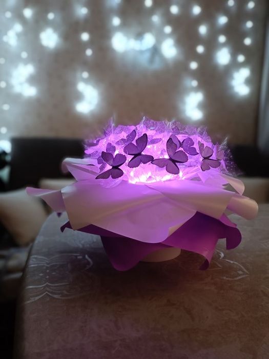 Букеты из бабочек