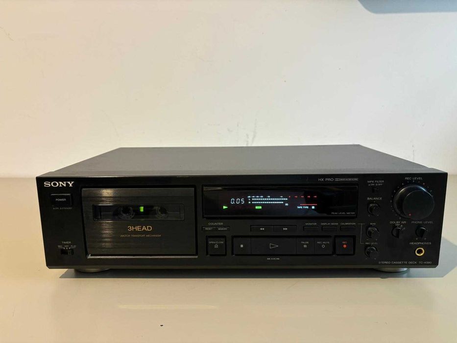 Deck Sony TC-K 590  3HEAD-Cassette Tape Deck