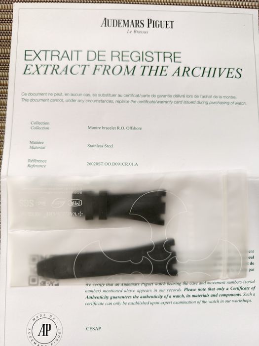 Audemars Piguet Royal Oak Offshore 42 Chronograph