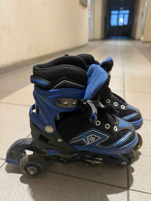 Роликовые коньки 26-33 размер б/у