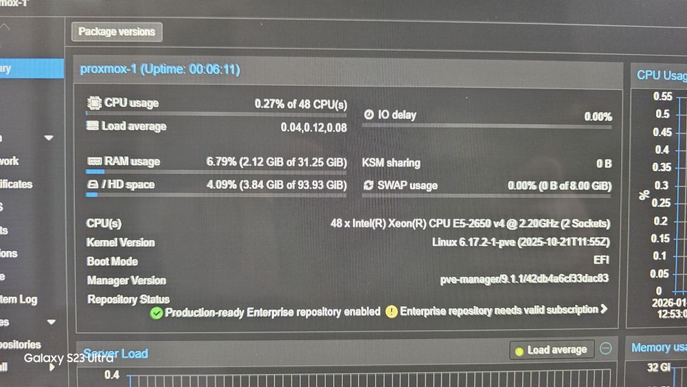 Server HPE Proliant DL380 gen9