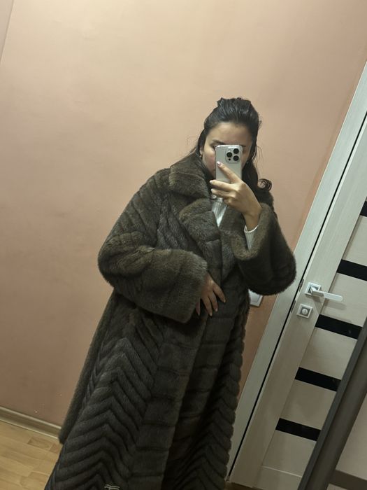 Продам эко шубу под соболь