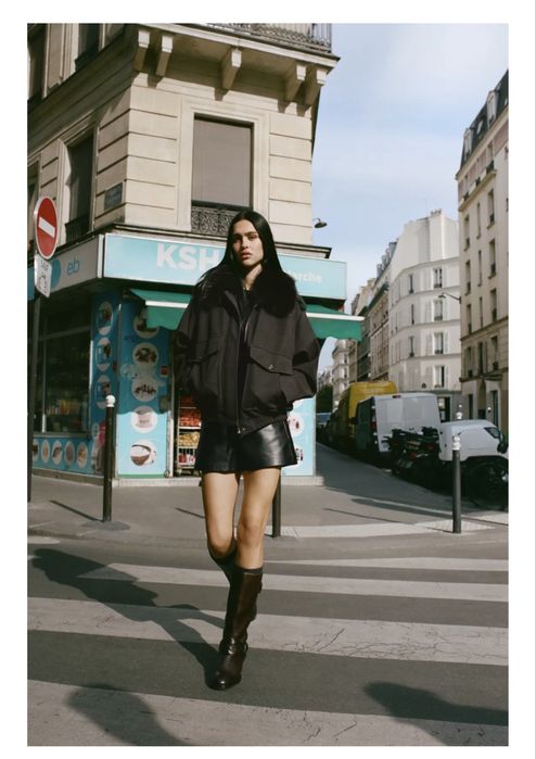 Кафяво яке Zara.