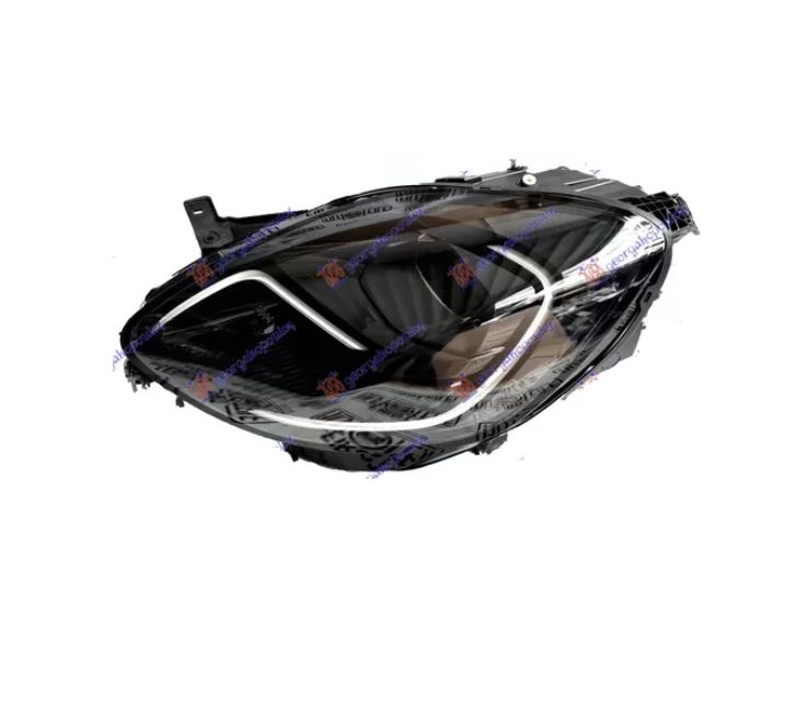 Far Ford Puma, 04.2021-02.2022, montare fata, stanga/dreapta, LED; electric; rama neagra; LED