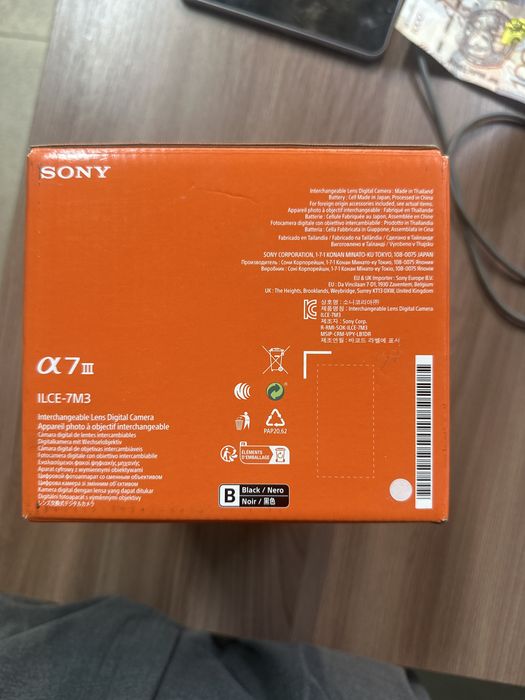 Sony Alpha A7 III черный НОВЫЙ