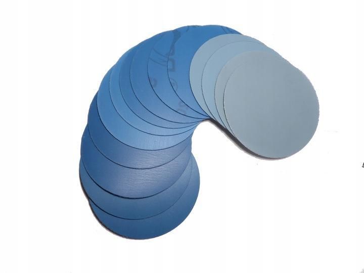 комплект сборен, за шлифоване, 14 броя водни шкурки градация 125мм ...