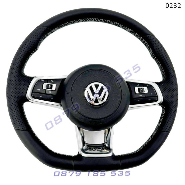 R Line Спортен волан Volkswagen Golf 7 8 Polo Scirocco Tiguan Passat