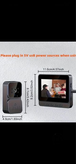 Sonerie cu ecran/video interfon