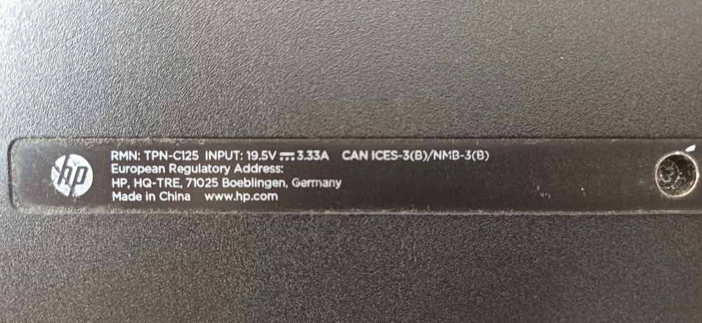 Ноутбук HP CORE I3