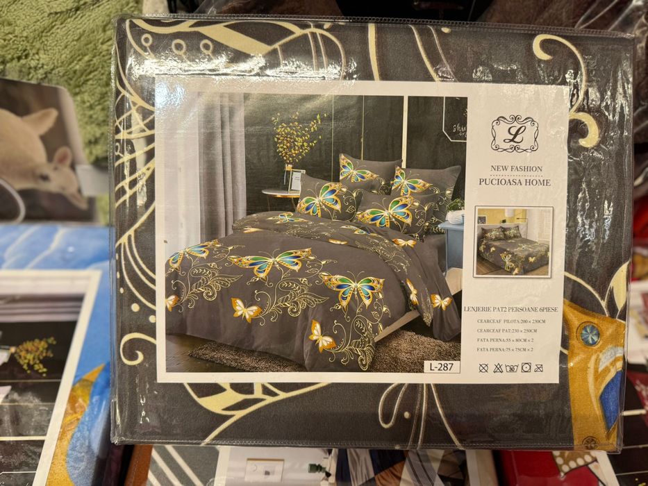 Lenjerie Casa Pucioasa Bumbac Finet