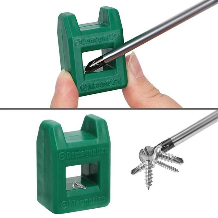 Намагничиватель - размагничиватель отвёрток, бит и разного инструмента