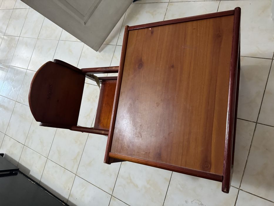 Стол транформер. Натуральное дерево.