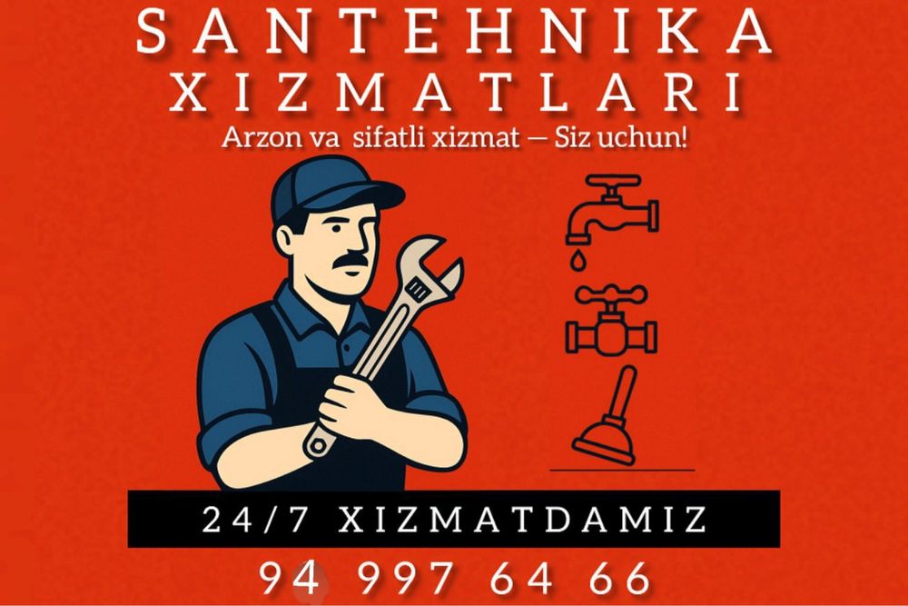 Toshkent Bo‘ylab 24/7 Santexnik – Ishonchli, Tez, Sifatli