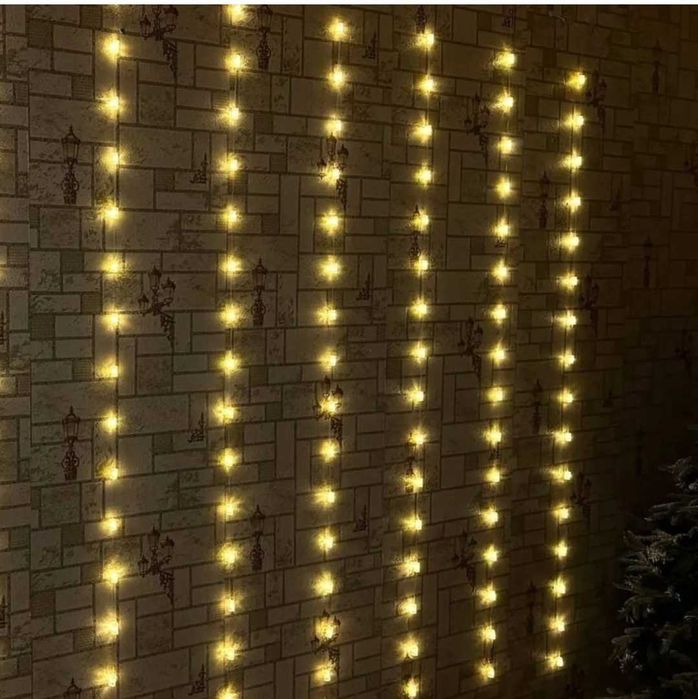 Гирлянда разная, листайте фото