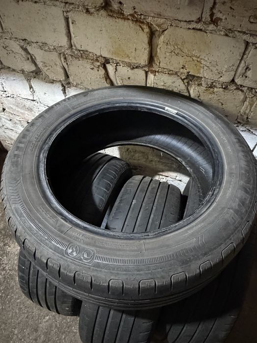 4 anvelope vară 205/55 R16 91V – Goodyear + Debica – DOT 2019/2023