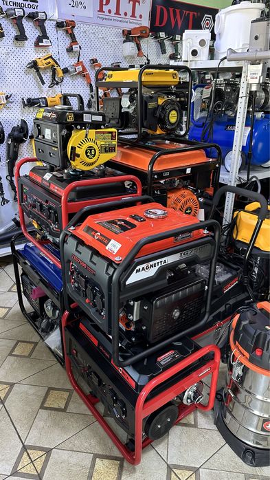 Распродажа!Скидки!Генераторы бензиновые