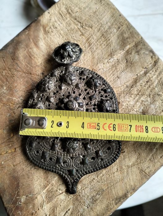 Сребърна автентична пафта