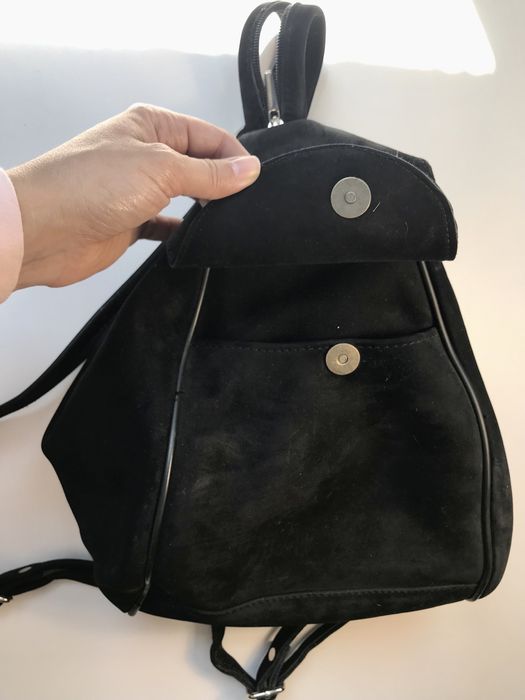 Geanta rucsac piele intoarsa