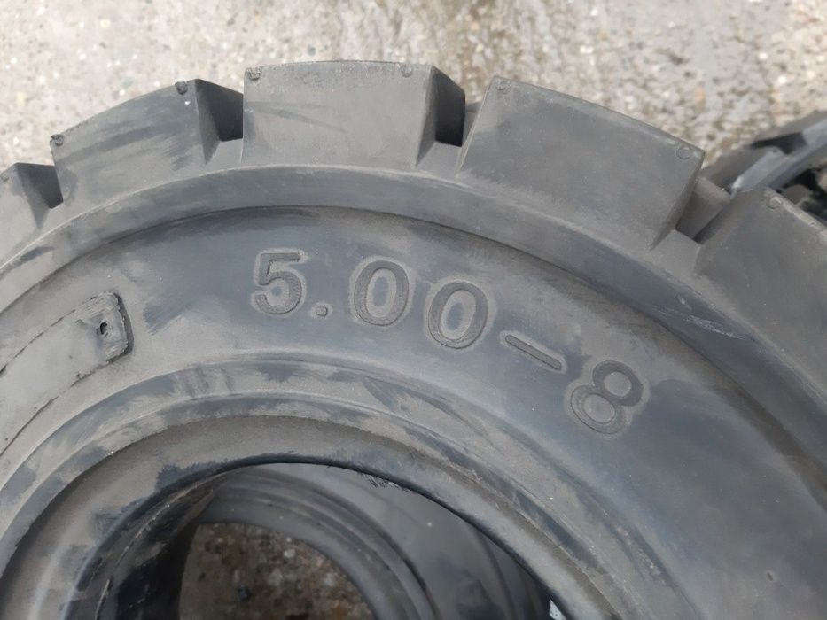 Cauciucuri noi indsutriale cu garantie 5.00-8 SOLID cu garantie 2 ani